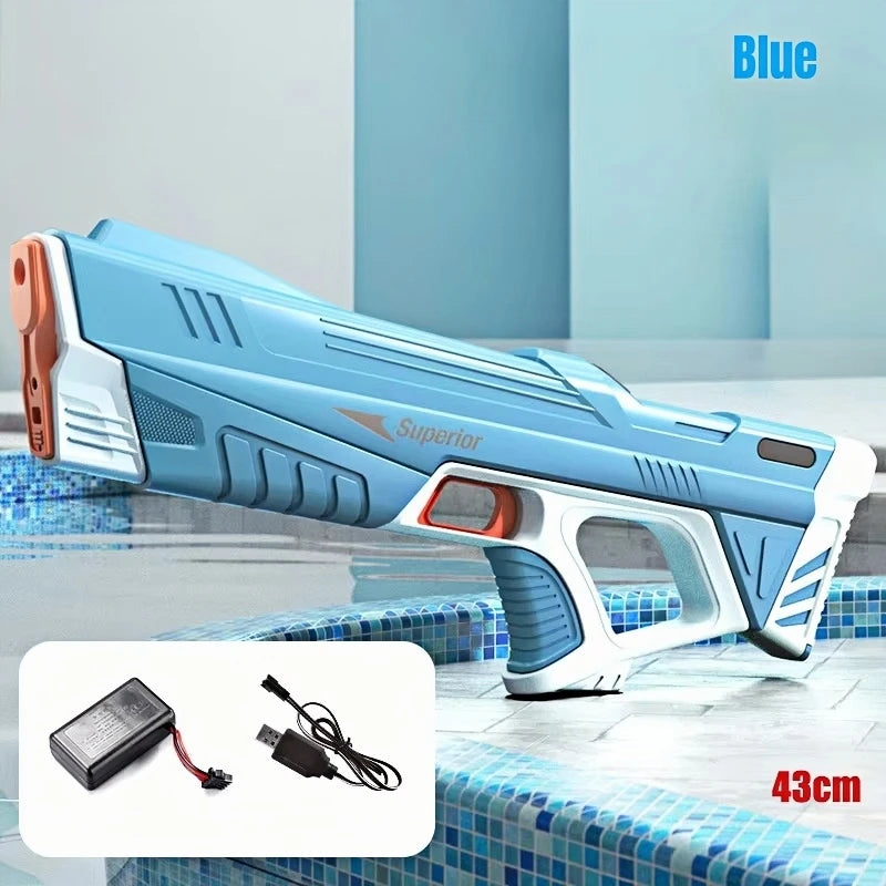 2 Sticks Children Electric Water Gun Summer Beach Outdoor Fight Games Induction Absorb Water Full Automatic Water Guns for Kids