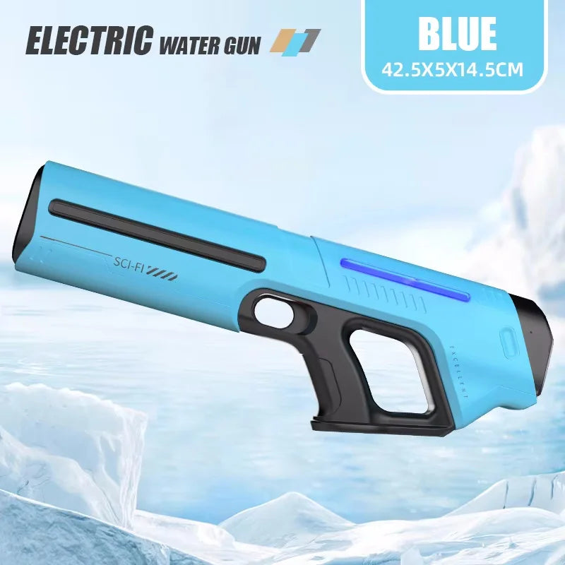 2 Sticks Children Electric Water Gun Summer Beach Outdoor Fight Games Induction Absorb Water Full Automatic Water Guns for Kids