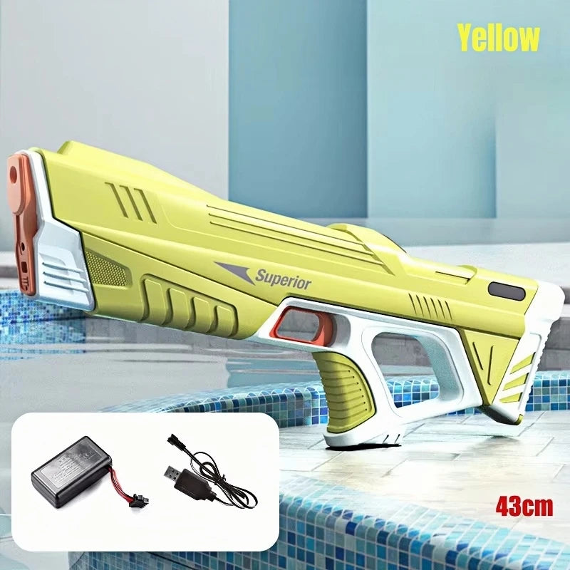 2 Sticks Children Electric Water Gun Summer Beach Outdoor Fight Games Induction Absorb Water Full Automatic Water Guns for Kids