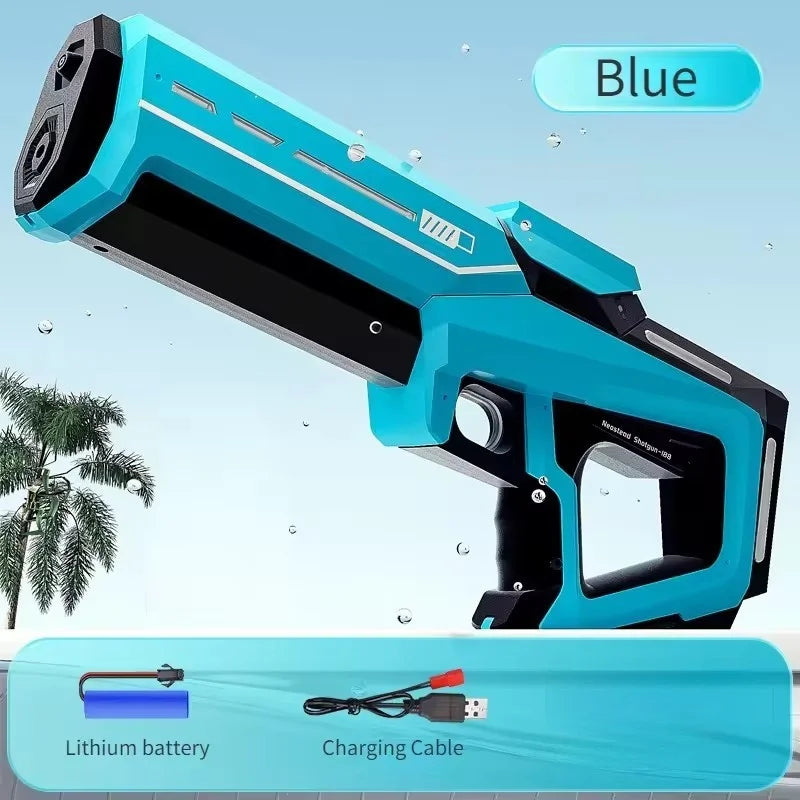 2 Sticks Children Electric Water Gun Summer Beach Outdoor Fight Games Induction Absorb Water Full Automatic Water Guns for Kids