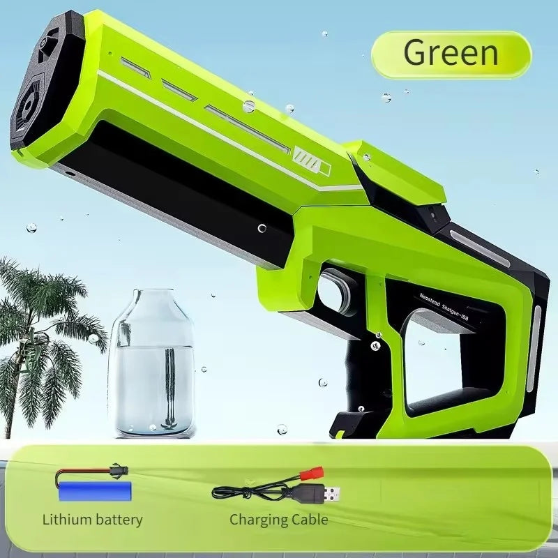 2 Sticks Children Electric Water Gun Summer Beach Outdoor Fight Games Induction Absorb Water Full Automatic Water Guns for Kids