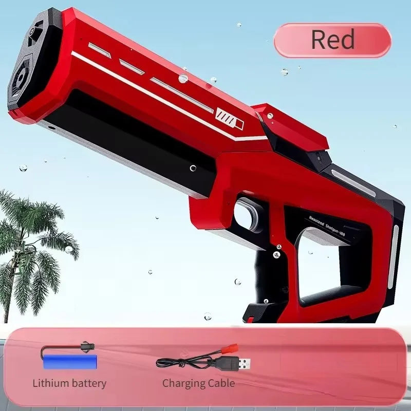 2 Sticks Children Electric Water Gun Summer Beach Outdoor Fight Games Induction Absorb Water Full Automatic Water Guns for Kids