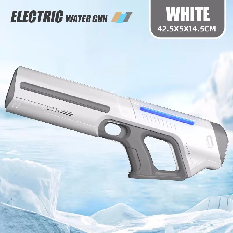 2 Sticks Children Electric Water Gun Summer Beach Outdoor Fight Games Induction Absorb Water Full Automatic Water Guns for Kids